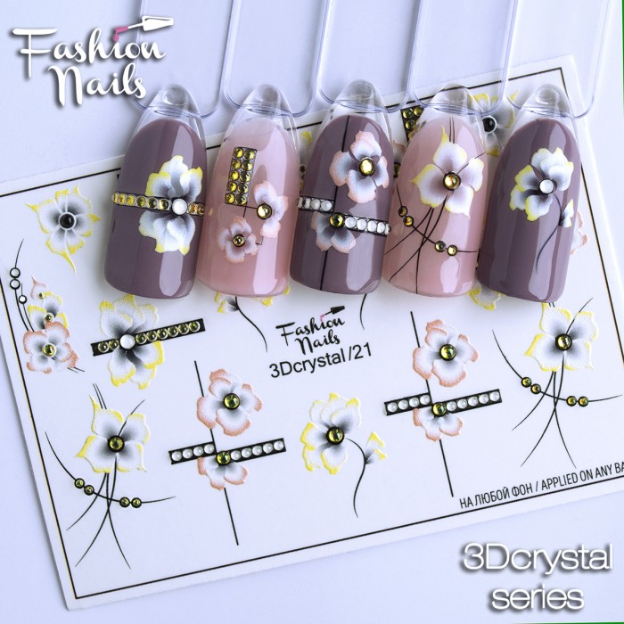 Fashion Nails - 3d Crystal 021*