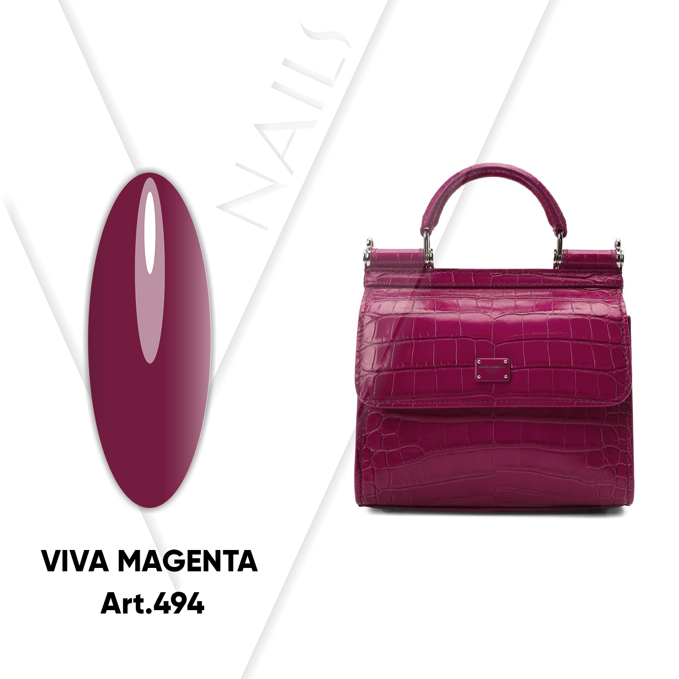 Vogue Nails -  Viva Magenta (10 )